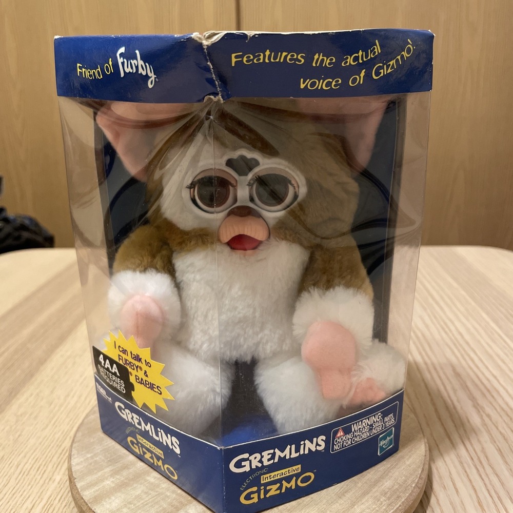 1999 Tiger Electronics Gremlins Gizmo Furby 70-691 New In Box Vintage Box Damage